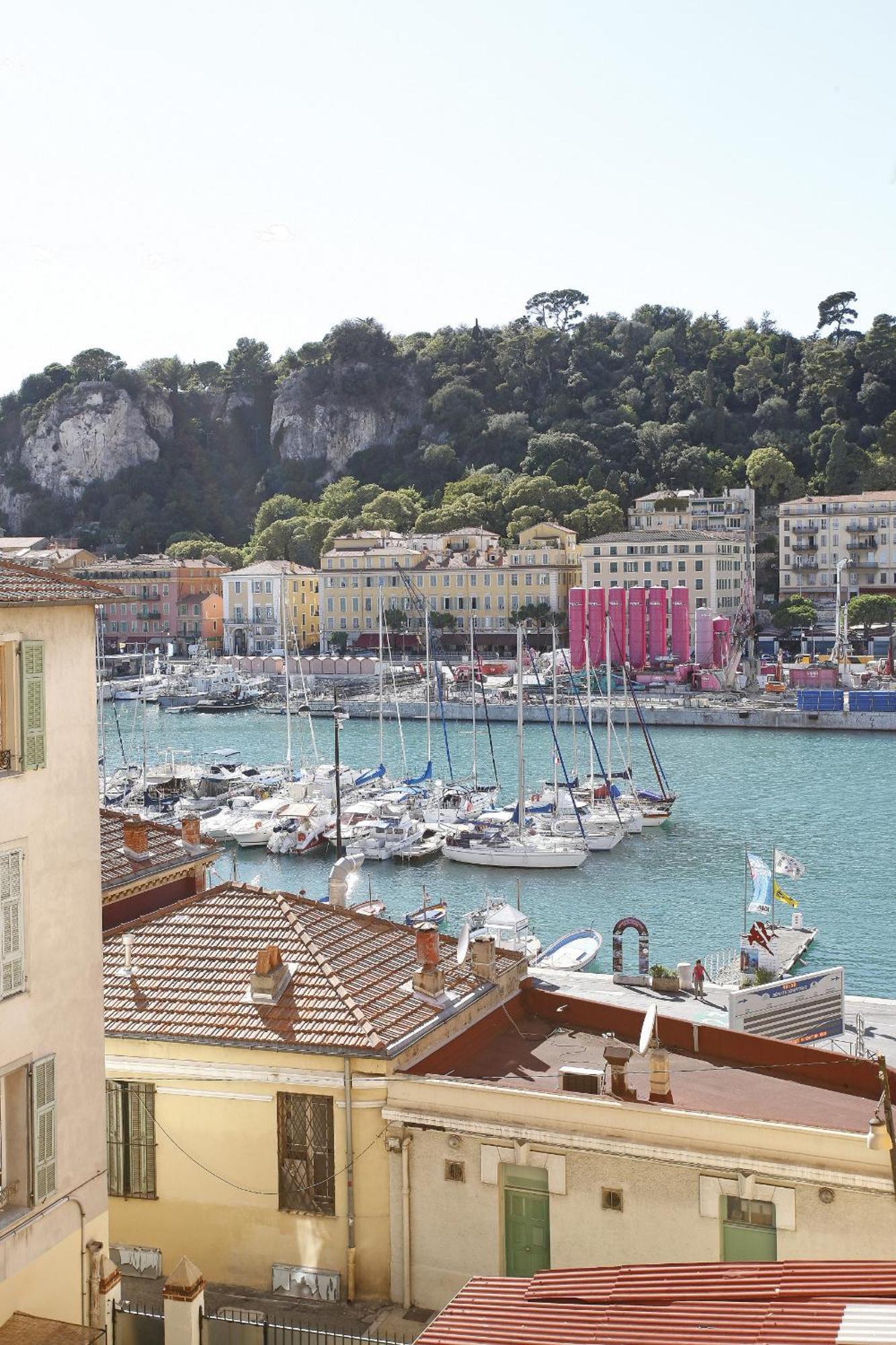Aigue-Marine - Superbe Appartement Vue Mer 4 Personnes Au Port De 尼斯 外观 照片